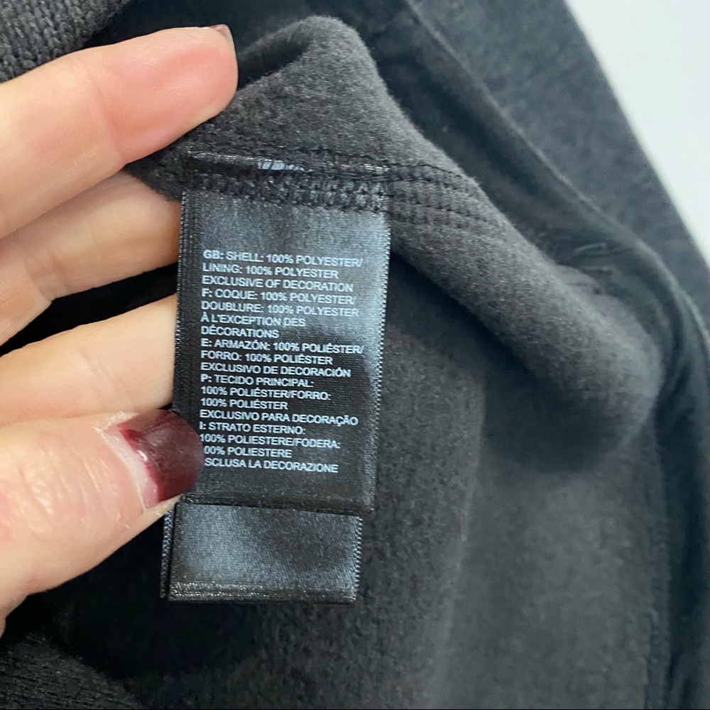 The North Face Size XL Black Heather Crescent Full Zip Jacket - Picture 10 of 12